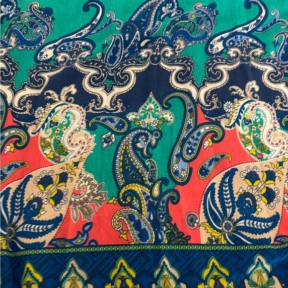 Flying Tomato colorful aztec boho tank maxi dress, M - Picture 9 of 10